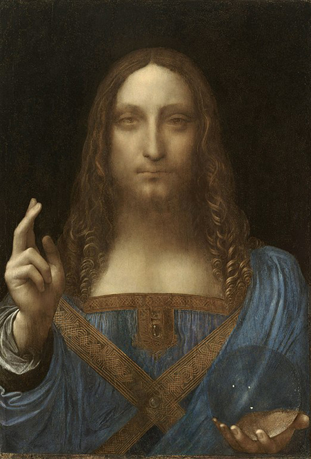 Leonardo da Vinci - Christ as Salvator Mundi 